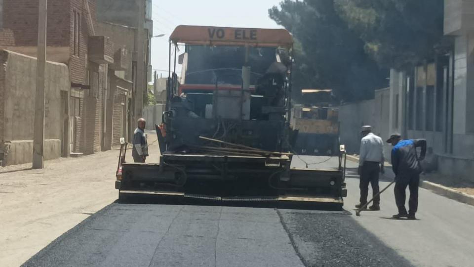 آسفال ریزی معابر
