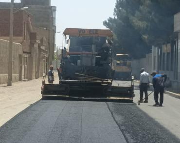 آسفال ریزی معابر